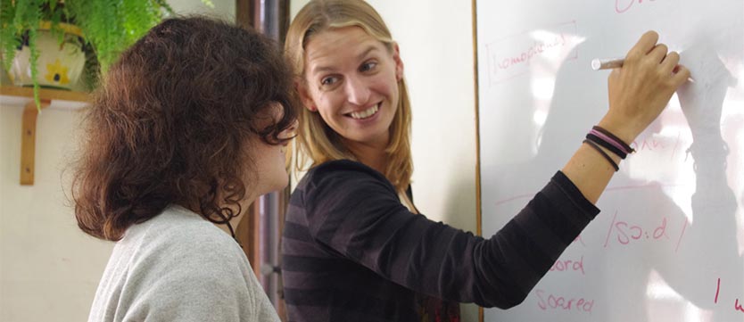 Profesores nativos de inglés