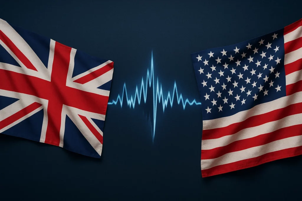 pronunciación británica vs americana en inglés
